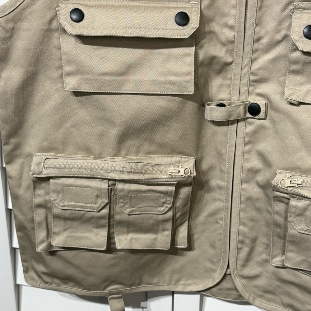 Fortem Utility Vest Prodesign Denmark Multi Pocket Workwear Size L - Picture 6 of 13